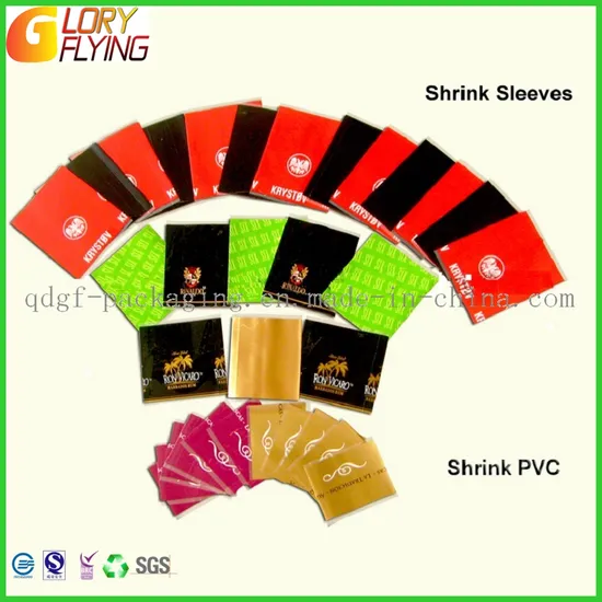 Pet/PVC/POF Shrink Sleeve Films Heating Label Water Bottles/Cans/Wine Bottle Printing Lables on Rolls Manufacturer