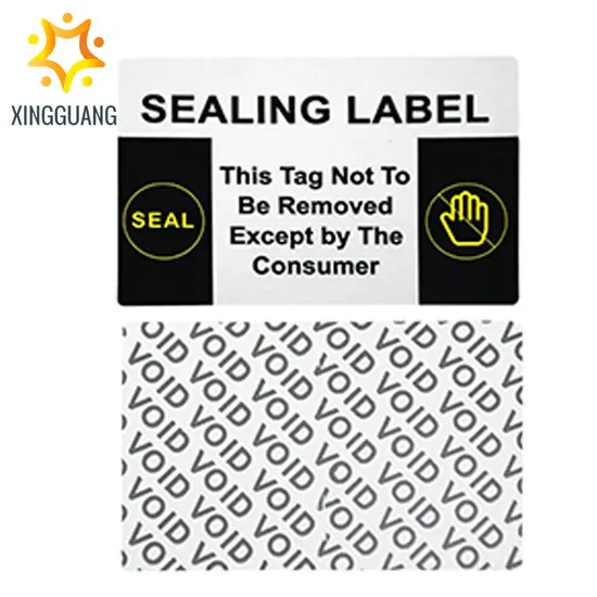 Void Disposable Seal Stickers Anti