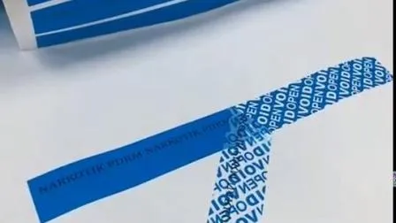 Customized Tamper Evident Adhesive Security Void Stickers 