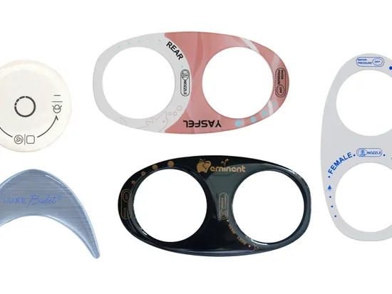 Factory Supply Elegant Customized Polyester Clear Dome Sticker for Electroic Products 