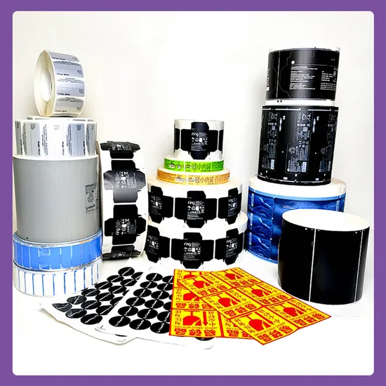 Custom Logo Luxury Texture Paper Stickers Normal Printing Packaging Labels Perfume Candle Stickers for Packing Box 