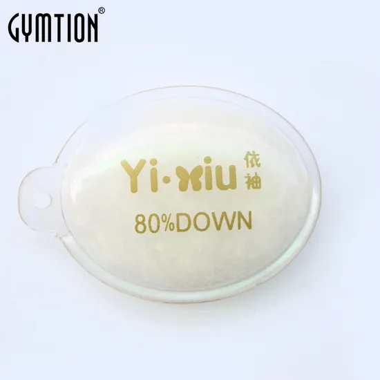 Customized Fashion Garment PVC Inflatable Hang Tag with Down Feather Filled Plastic 