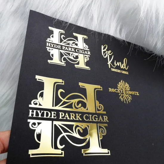 Custom Printing 3D Logo UV Transfer Sticker Nickel Gold Foil Stickers Embossed Label Scratch off Metal Print Label Logo Sticker 