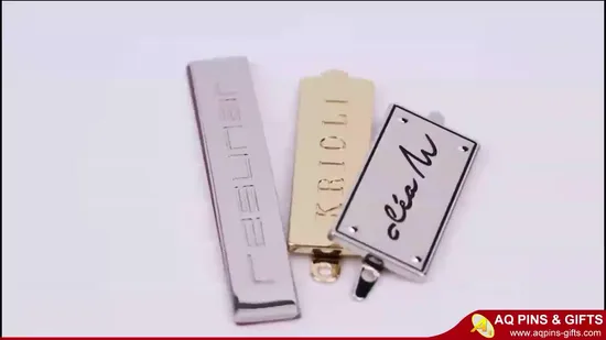 China Manufacturer Custom Metal Printed PU Leather 3D Rubber Plastic Silicone Soft PVC Military Tag 