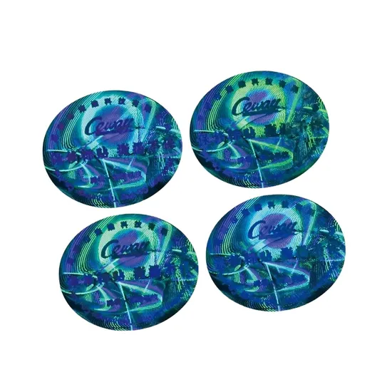 Pharmaceutical Packages Seal 2D 3D Holographic Printing Scratch off Qr Serial Number Tamper