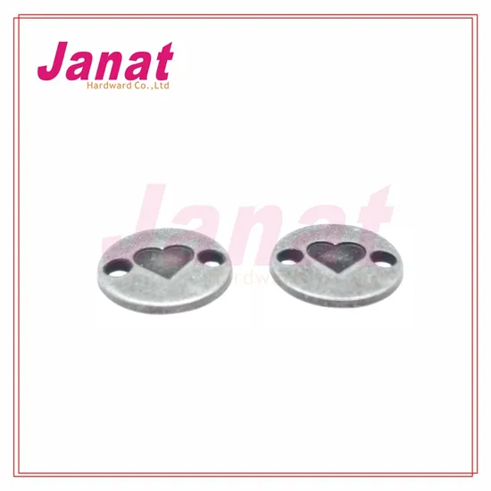 Custom Engraved Logo Enamel Metal Label for Jeans and Handbags 