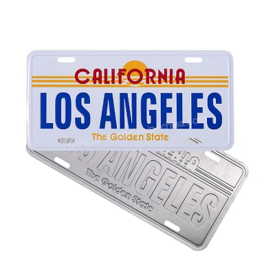 America Aluminum License Plate for Tourist Souvenir License Plate
