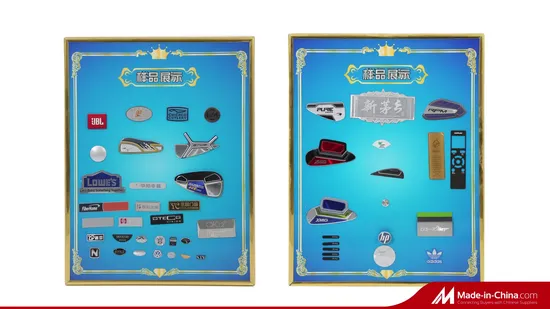 Custom Printing Aluminum Name Plate Sign Metal Logo Label 
