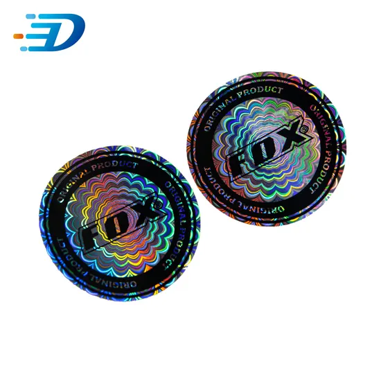 Custom Printing Tamper Evident Security Void Sticker Label Tamper Proof Warranty Void Hologram Sticker 