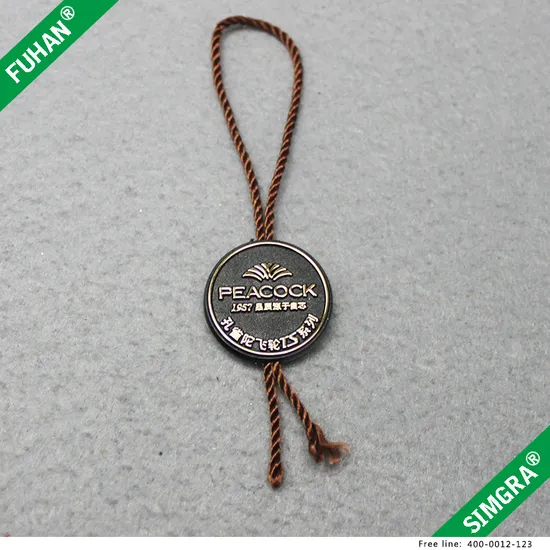 Directly Factory Single Side Custom Plastic Gold Tag 
